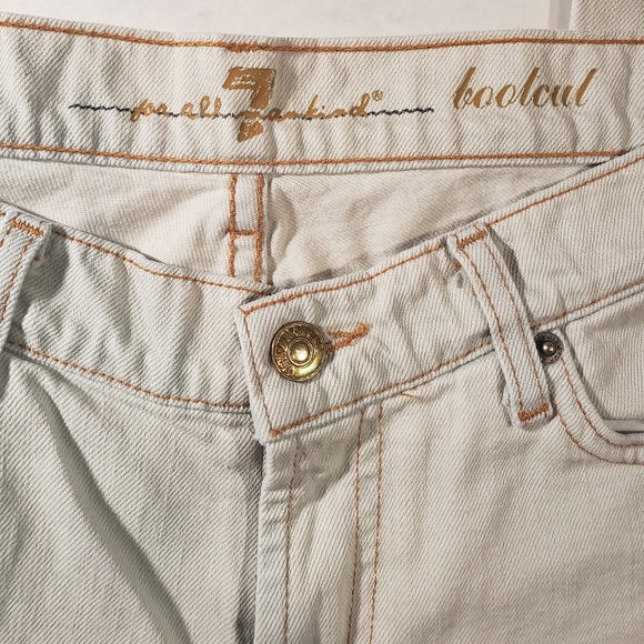 Women's 7 For All Mankind Light Denim Bootcut Jean - Picture 7 of 8